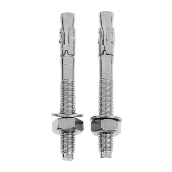 cords, slings and webbing 2pcs m10x90mm stainless steel rock climbing anchor expansion bolt nut piton screws with nuts washers
cords, slings and webbing 2pcs m10x90mm stainless steel rock climbing anchor expansion bolt nut piton screws with nuts washers