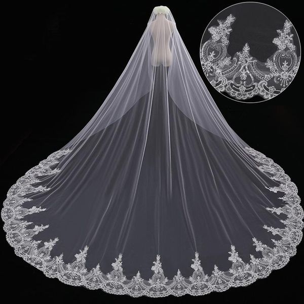 bridal veils 2021 real bride mask veil 4 meters white & ivory sequins blings sparkling lace edge purfle long cathedral wedding customiza, Black
bridal veils 2021 real bride mask veil 4 meters white & ivory sequins blings sparkling lace edge purfle long cathedral wedding customiza, Black