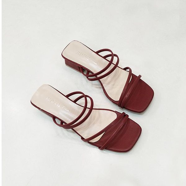 slippers summer two wear thin belt one word sandals fairy wind coarse with roman outside fashion ins temperament women, Black
slippers summer two wear thin belt one word sandals fairy wind coarse with roman outside fashion ins temperament women, Black