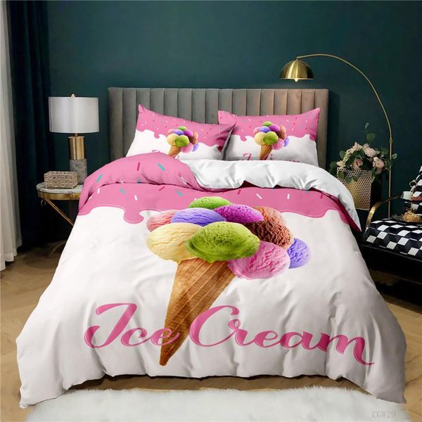 bedding sets ice cream flower 3d printed microfiber set 135 2/3pcs home textiles quilt cover jacquard nordic sack 90 bed with zipper
bedding sets ice cream flower 3d printed microfiber set 135 2/3pcs home textiles quilt cover jacquard nordic sack 90 bed with zipper