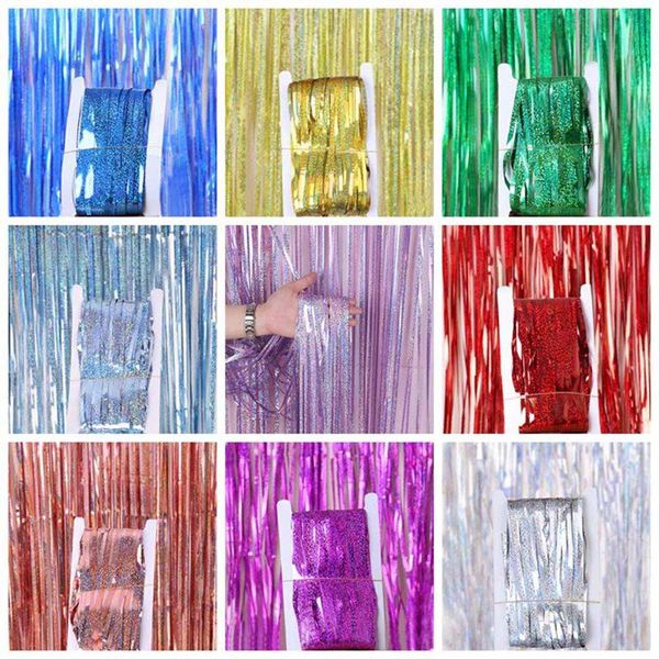 party decoration 1pc 1m wide point laser rain happy birthday wedding background wall golden silk curtain
party decoration 1pc 1m wide point laser rain happy birthday wedding background wall golden silk curtain