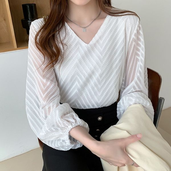 women's blouses & shirts female blouse autumn chiffon puff sleeves loose women's lace shirt og1y, White
women's blouses & shirts female blouse autumn chiffon puff sleeves loose women's lace shirt og1y, White