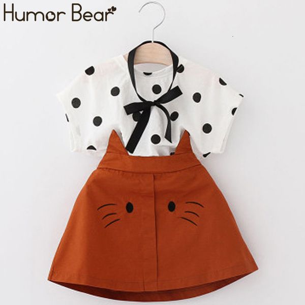 clothing humor bear summer toddler girl sets kid clothes dot short sleeve cartoon cat skirt 2pcs set girls dress c0225, White
clothing humor bear summer toddler girl sets kid clothes dot short sleeve cartoon cat skirt 2pcs set girls dress c0225, White