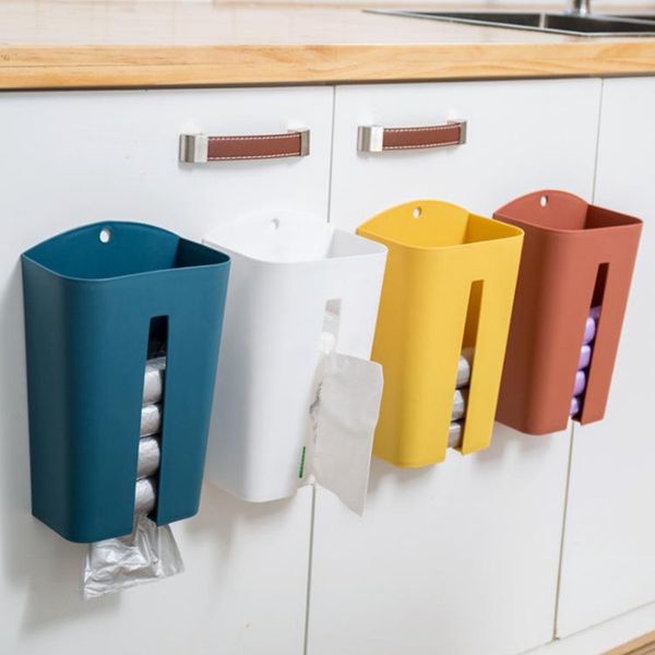 household wall hanging paper towel extraction box kitchen sundries sorting garbage bag plastic storage & organization
household wall hanging paper towel extraction box kitchen sundries sorting garbage bag plastic storage & organization