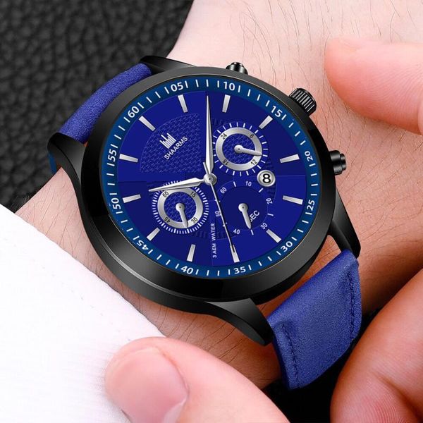 wristwatches fashion hour men luxury watches male leather strap calendar watch mens business sport quartz for relogio masculino, Slivery;brown
wristwatches fashion hour men luxury watches male leather strap calendar watch mens business sport quartz for relogio masculino, Slivery;brown