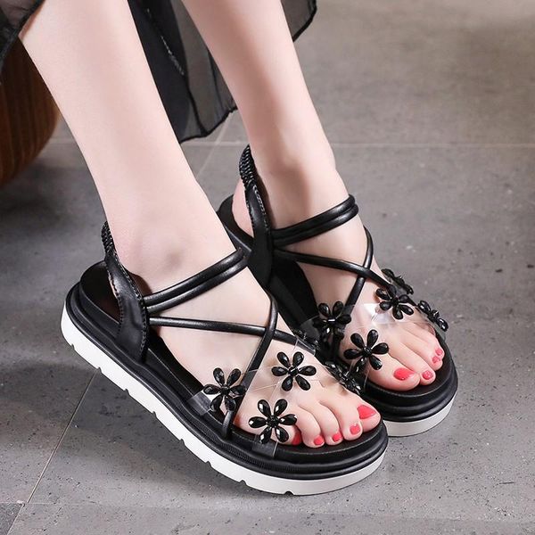 women's sandals 2021 trend slanted heel women platform sponge cake fashion fairy style roman shoes, Black
women's sandals 2021 trend slanted heel women platform sponge cake fashion fairy style roman shoes, Black