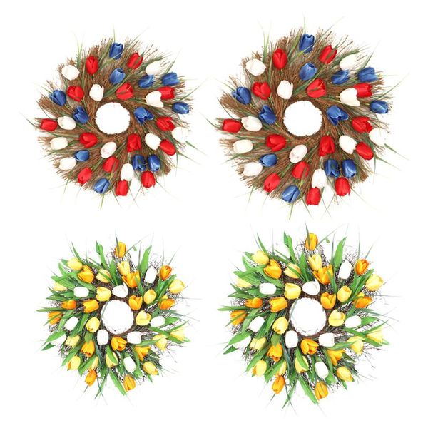 decorative flowers & wreaths artificial tulip wreath spring summer front door home decor flower garland window wall hanging outdoor greenery
decorative flowers & wreaths artificial tulip wreath spring summer front door home decor flower garland window wall hanging outdoor greenery