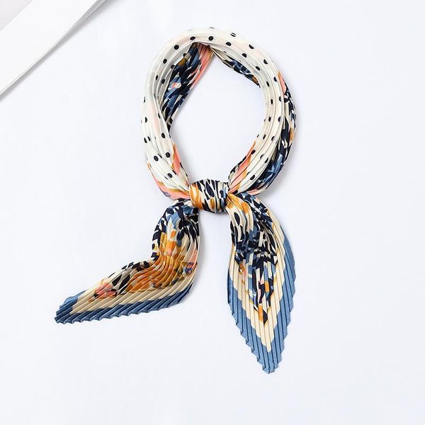 scarves fashion women pleated small square scarf four seasons art retro wild decoration sweet neckerchief bufanda 55*55cm, Blue;gray
scarves fashion women pleated small square scarf four seasons art retro wild decoration sweet neckerchief bufanda 55*55cm, Blue;gray