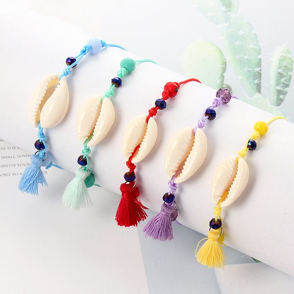 new 1set lucky starfish shell bracelets 12 colors handmade braided rope braided memory for women girls jewelry dropshipping, Golden;silver
new 1set lucky starfish shell bracelets 12 colors handmade braided rope braided memory for women girls jewelry dropshipping, Golden;silver