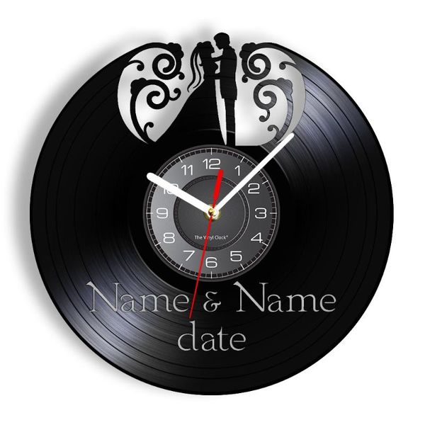 wall clocks customized wedding souvenir lp clock happy marriage custom name of bride & bridegroom date 3d deco led lamp gift
wall clocks customized wedding souvenir lp clock happy marriage custom name of bride & bridegroom date 3d deco led lamp gift