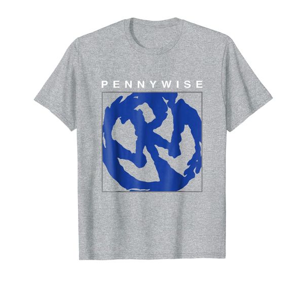 pennywise pw logo tee, White;black