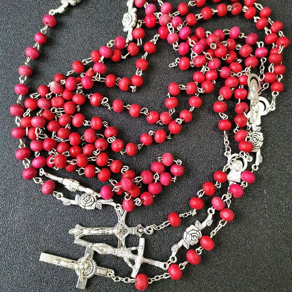 pendant necklaces rose perfume prayer wood rosary holy jesus cross necklace catholic christianity inri religious jewelry gifts for male fema, Silver
pendant necklaces rose perfume prayer wood rosary holy jesus cross necklace catholic christianity inri religious jewelry gifts for male fema, Silver