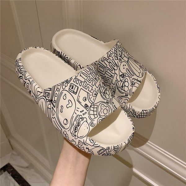 slippers summer sandals platform women's shoes flip-flops beach cartoons anime flat rubber sole kawaii korean fashion slides, Black
slippers summer sandals platform women's shoes flip-flops beach cartoons anime flat rubber sole kawaii korean fashion slides, Black