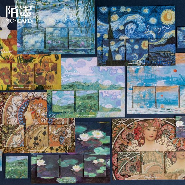 60 sheets/pack van gogh memo pad stickers decal sticky notes scrapbooking diy kawaii notepad diary planner school
60 sheets/pack van gogh memo pad stickers decal sticky notes scrapbooking diy kawaii notepad diary planner school