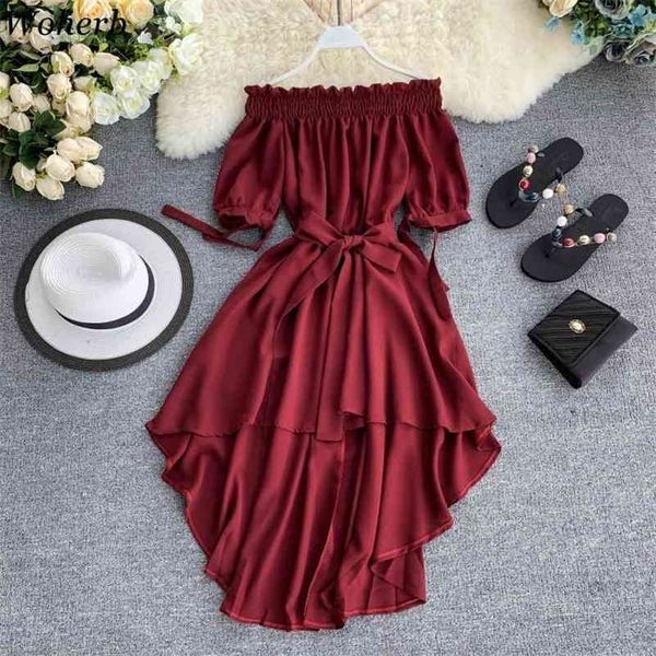 woherb summer casual chiffon off shoulder bandage dress women asymmetrical ruffle dresses vestidos de festa 22291 210323, Black;gray
woherb summer casual chiffon off shoulder bandage dress women asymmetrical ruffle dresses vestidos de festa 22291 210323, Black;gray