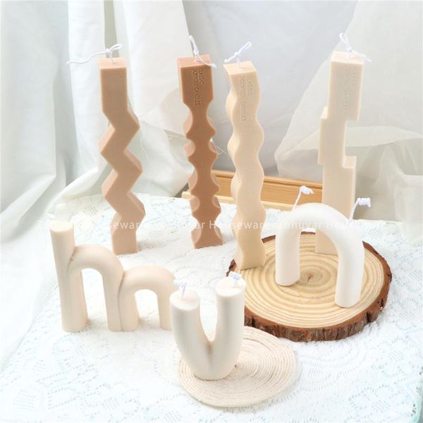 craft tools letter shape combination novel silicone candle mold waves cuboid making wax plaster artwork cube decor fragrance sculpture
craft tools letter shape combination novel silicone candle mold waves cuboid making wax plaster artwork cube decor fragrance sculpture