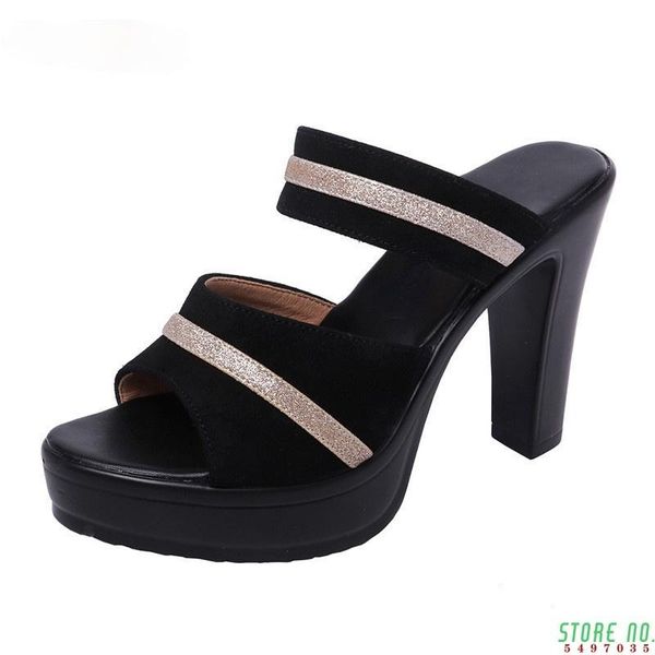 slippers plus open head block heel shoes summer woman 2021 high heels slides women office shoe platform, Black
slippers plus open head block heel shoes summer woman 2021 high heels slides women office shoe platform, Black