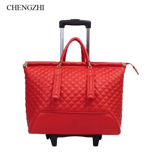 suitcases chengzhi16" inch women leather trolley bag spinner cabin travel suitcase carry on luggage wheels
suitcases chengzhi16" inch women leather trolley bag spinner cabin travel suitcase carry on luggage wheels