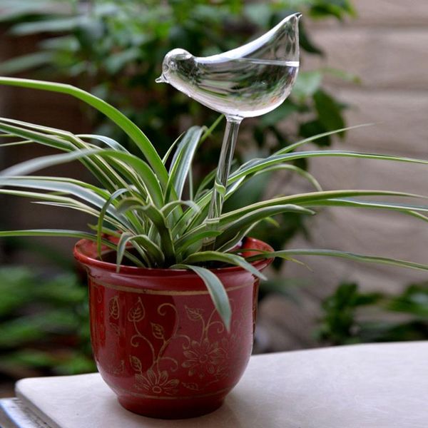 watering equipments 1pc bird shape glass plant flowers water feeders self waterer device release
watering equipments 1pc bird shape glass plant flowers water feeders self waterer device release