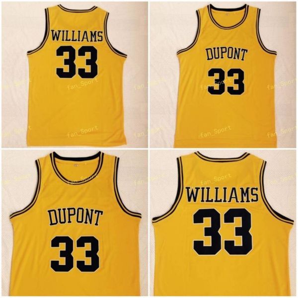 men basketball jason 33 williams high school dupont jerseys sale team color yellow embroidery and sewing breathable excellent quality, Black
men basketball jason 33 williams high school dupont jerseys sale team color yellow embroidery and sewing breathable excellent quality, Black