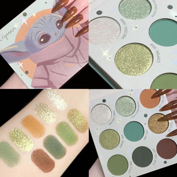 eye shadow 9 colors olive green eyeshadow palette makeup matte glitter metallic shimmer pigment highlight long-lasting
eye shadow 9 colors olive green eyeshadow palette makeup matte glitter metallic shimmer pigment highlight long-lasting