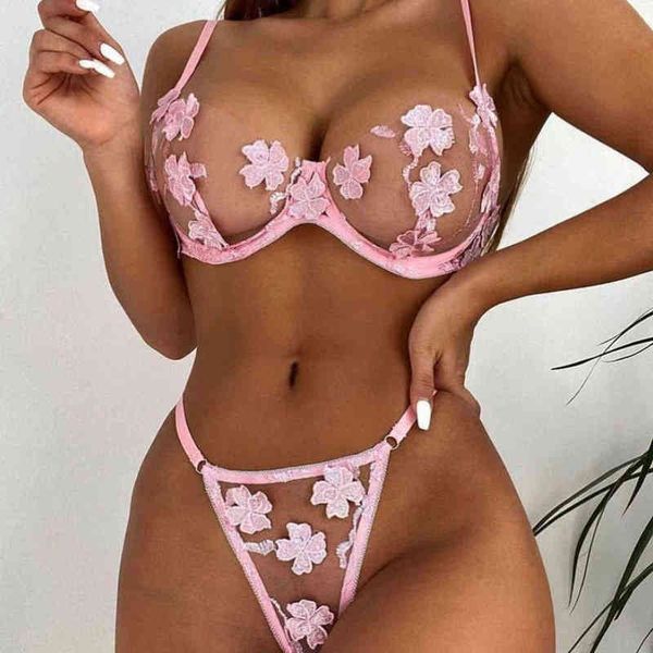 nxy set romantic flower embroidery perspective interest suit dress for women cute underwear clothing 1210, Red;black
nxy set romantic flower embroidery perspective interest suit dress for women cute underwear clothing 1210, Red;black