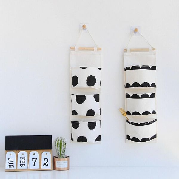 nordic style three-grids hanging bag simple cloth art storage portable organizers boxes & bins
nordic style three-grids hanging bag simple cloth art storage portable organizers boxes & bins