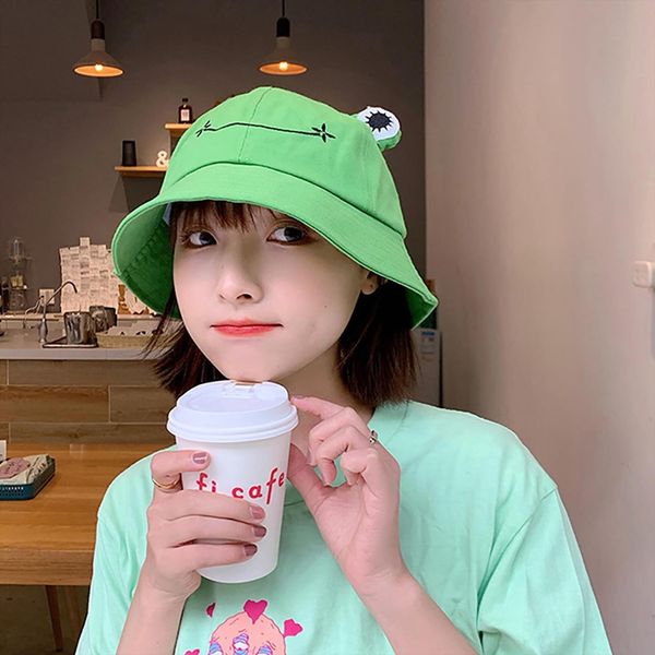fashion frog bucket hat for women summer autumn plain outdoor hiking beach fishing cap sunscreen female sunhat bob, Blue;gray
fashion frog bucket hat for women summer autumn plain outdoor hiking beach fishing cap sunscreen female sunhat bob, Blue;gray