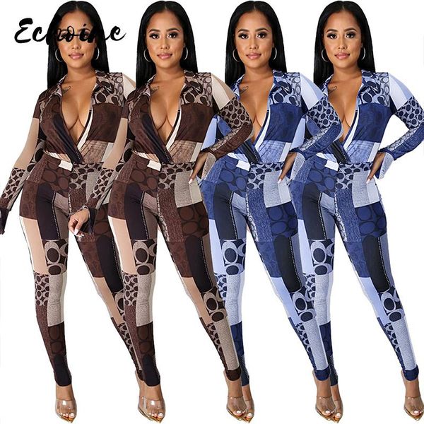 women's tracksuits floral printed 2021 autumn spring long sleeve bodysuit skinny pants 2 two piece set casual fashion women romper, Gray
women's tracksuits floral printed 2021 autumn spring long sleeve bodysuit skinny pants 2 two piece set casual fashion women romper, Gray