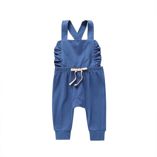 jumpsuits rompers summer born cute baby girl boy sling sleeveless solid cotton jumpsuit leotard set sunsuit, Blue
jumpsuits rompers summer born cute baby girl boy sling sleeveless solid cotton jumpsuit leotard set sunsuit, Blue