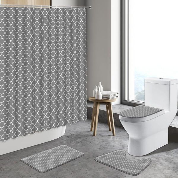 shower curtains nordic modern curtain black geometric pattern lattice white dots bath bathroom home decor waterproof with hooks
shower curtains nordic modern curtain black geometric pattern lattice white dots bath bathroom home decor waterproof with hooks
