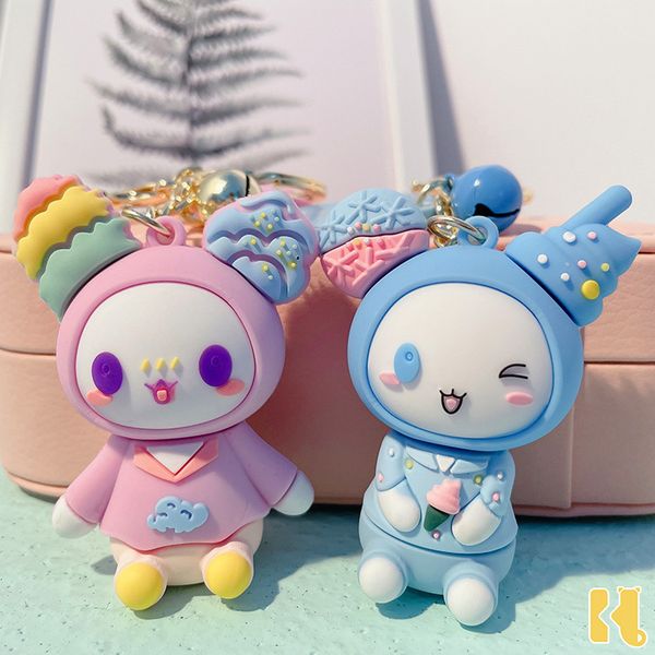 2021 fashion keychain creative cartoon series sweetheart mengbao key chain cute fashion bag pendant gift doll, Silver
2021 fashion keychain creative cartoon series sweetheart mengbao key chain cute fashion bag pendant gift doll, Silver