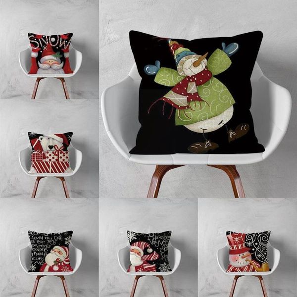 pillow case single-sided linen christmas theme pattern pillowcase chair 45*45cm room decoration living sofa e0x1
pillow case single-sided linen christmas theme pattern pillowcase chair 45*45cm room decoration living sofa e0x1
