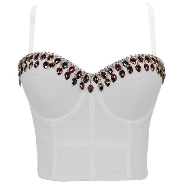 bustier mesh women clothing harajuku beading party s crop corset tank cropped 210515, White
bustier mesh women clothing harajuku beading party s crop corset tank cropped 210515, White