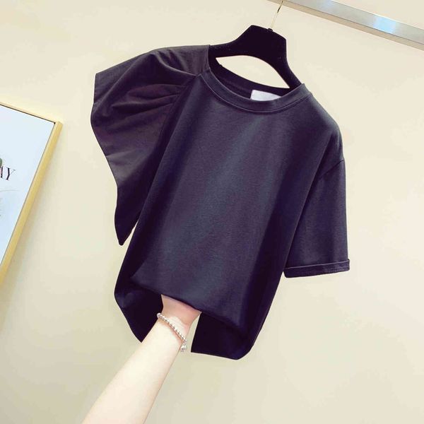tee patchwork short sleeve shirt o-neck pure cotton black t-shirt teefashion womens shirts streetwear, White 
tee patchwork short sleeve shirt o-neck pure cotton black t-shirt teefashion womens shirts streetwear, White