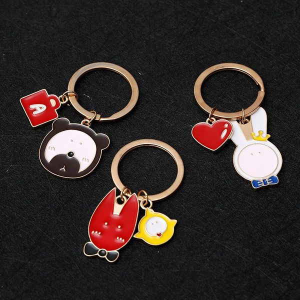keychains cute animals key chain for women handbag pendant bear/ keychain ring man car holder charm jewelry, Silver
keychains cute animals key chain for women handbag pendant bear/ keychain ring man car holder charm jewelry, Silver