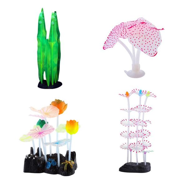 decorations 4pcs colorful practical coral plant ornaments aquarium decoration home glowing effect fish tank craft mushroom fake landscape
decorations 4pcs colorful practical coral plant ornaments aquarium decoration home glowing effect fish tank craft mushroom fake landscape