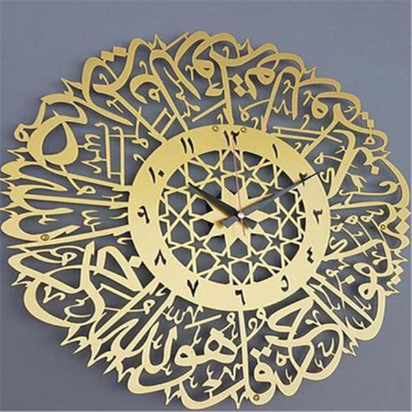 wall clocks golden acrylic muslim clock, islamic calligraphy, ramadan home decoration, retro round eid mubarak clock
wall clocks golden acrylic muslim clock, islamic calligraphy, ramadan home decoration, retro round eid mubarak clock