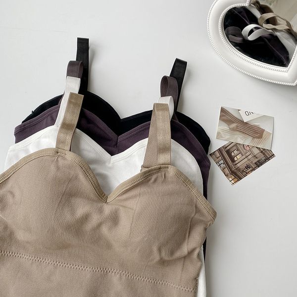 women's tanks & camis design sense minority bottomed suspender summer 2021 solid short korean vintage casual 8631, White
women's tanks & camis design sense minority bottomed suspender summer 2021 solid short korean vintage casual 8631, White