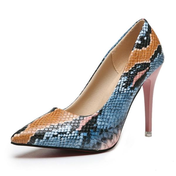dress shoes women pu leather pointed toe pumps snake printing female fashion 2021 slip on high heel plus size ladies footwear 35, Black
dress shoes women pu leather pointed toe pumps snake printing female fashion 2021 slip on high heel plus size ladies footwear 35, Black