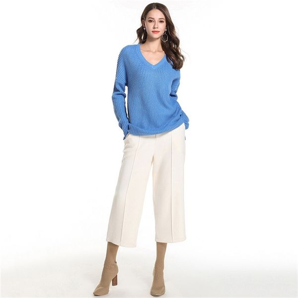 knitted sweater women black pink blue plus size long sleeve loose s autumn winter v neck slim gray lr263 210531, White;black
knitted sweater women black pink blue plus size long sleeve loose s autumn winter v neck slim gray lr263 210531, White;black