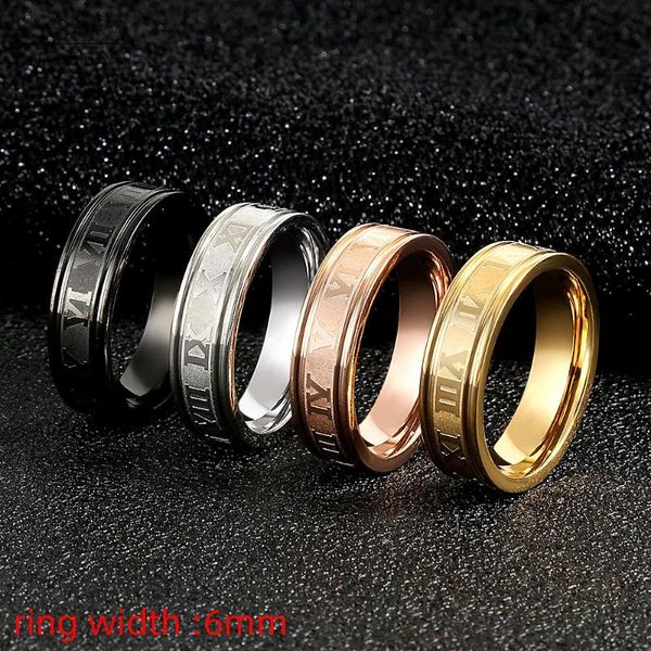 cluster rings fysara 316l stainless steel wedding band ring roman numerals gold black cool punk for men women fashion finger jewelry, Golden;silver
cluster rings fysara 316l stainless steel wedding band ring roman numerals gold black cool punk for men women fashion finger jewelry, Golden;silver