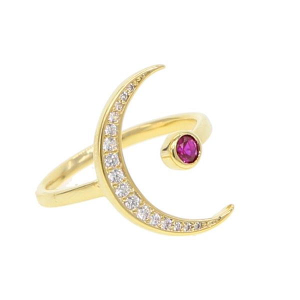 wedding rings crystal gold color finger crescent moon red cz ring engagement zircon women jewelry wholesale, Slivery;golden
wedding rings crystal gold color finger crescent moon red cz ring engagement zircon women jewelry wholesale, Slivery;golden