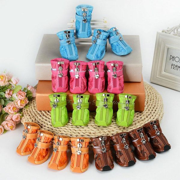 dog apparel 4pcs spring and autumn festival pu color shoes fashion comfortable waterproof sports breathable pet supplies
dog apparel 4pcs spring and autumn festival pu color shoes fashion comfortable waterproof sports breathable pet supplies