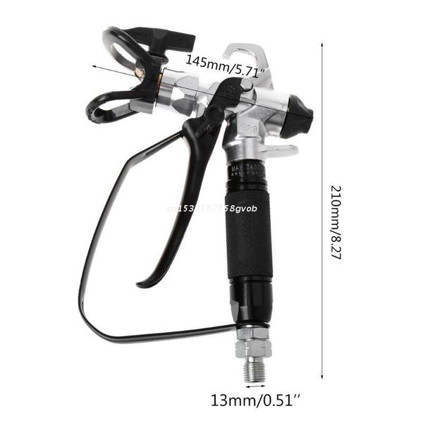 professional spray guns 3600psi airless paint gun for wagner sprayers with 517 tip nozzle tools dropship
professional spray guns 3600psi airless paint gun for wagner sprayers with 517 tip nozzle tools dropship