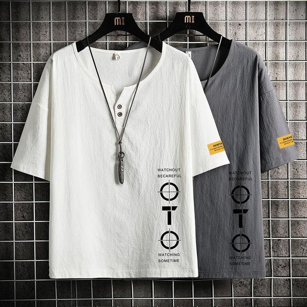 men's t-shirts short sleeve linen t shirt 2021 summer white black tshirt tees chinese fashion clothes oversize 4xl 5xl o neck
men's t-shirts short sleeve linen t shirt 2021 summer white black tshirt tees chinese fashion clothes oversize 4xl 5xl o neck