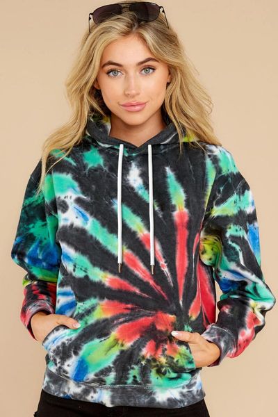 women's hoodies & sweatshirts cloud cabinet europe and the united states autumn winter products tie-dyed digital printing women with ha, Black
women's hoodies & sweatshirts cloud cabinet europe and the united states autumn winter products tie-dyed digital printing women with ha, Black