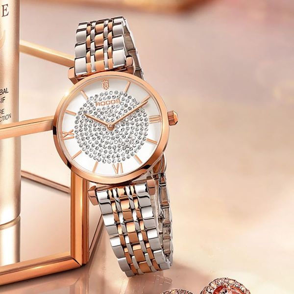 wristwatches 2021 watch women fashion casual quartz stainless steel clock rose gold luxury relogio feminino, Slivery;brown
wristwatches 2021 watch women fashion casual quartz stainless steel clock rose gold luxury relogio feminino, Slivery;brown