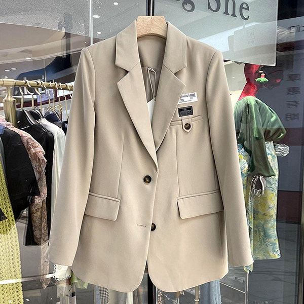 women's suits & blazers korean style vintage women loose blazer jacket solid color casual double breasted office elegant long sleeve ch, White;black
women's suits & blazers korean style vintage women loose blazer jacket solid color casual double breasted office elegant long sleeve ch, White;black
