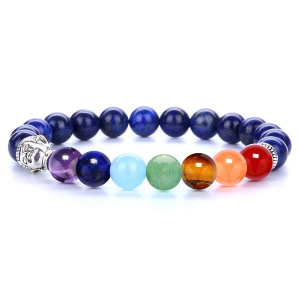 bijoux de mode 8mm couleur sourire ouvert fleur pierre volcanique yoga sept roue d'impulsion bracelet énergie lapis lazuli bijoux, Black
bijoux de mode 8mm couleur sourire ouvert fleur pierre volcanique yoga sept roue d'impulsion bracelet énergie lapis lazuli bijoux, Black